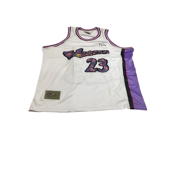 Chris Pyrate and Friends Other - Chris Pyrate/Wizards‎ Collaboration Jordan 23 Floral/White Jersey
Men XL